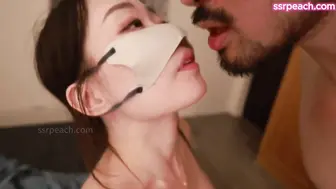 戴这口罩是为了亲亲，可不是为了吃鸡鸡